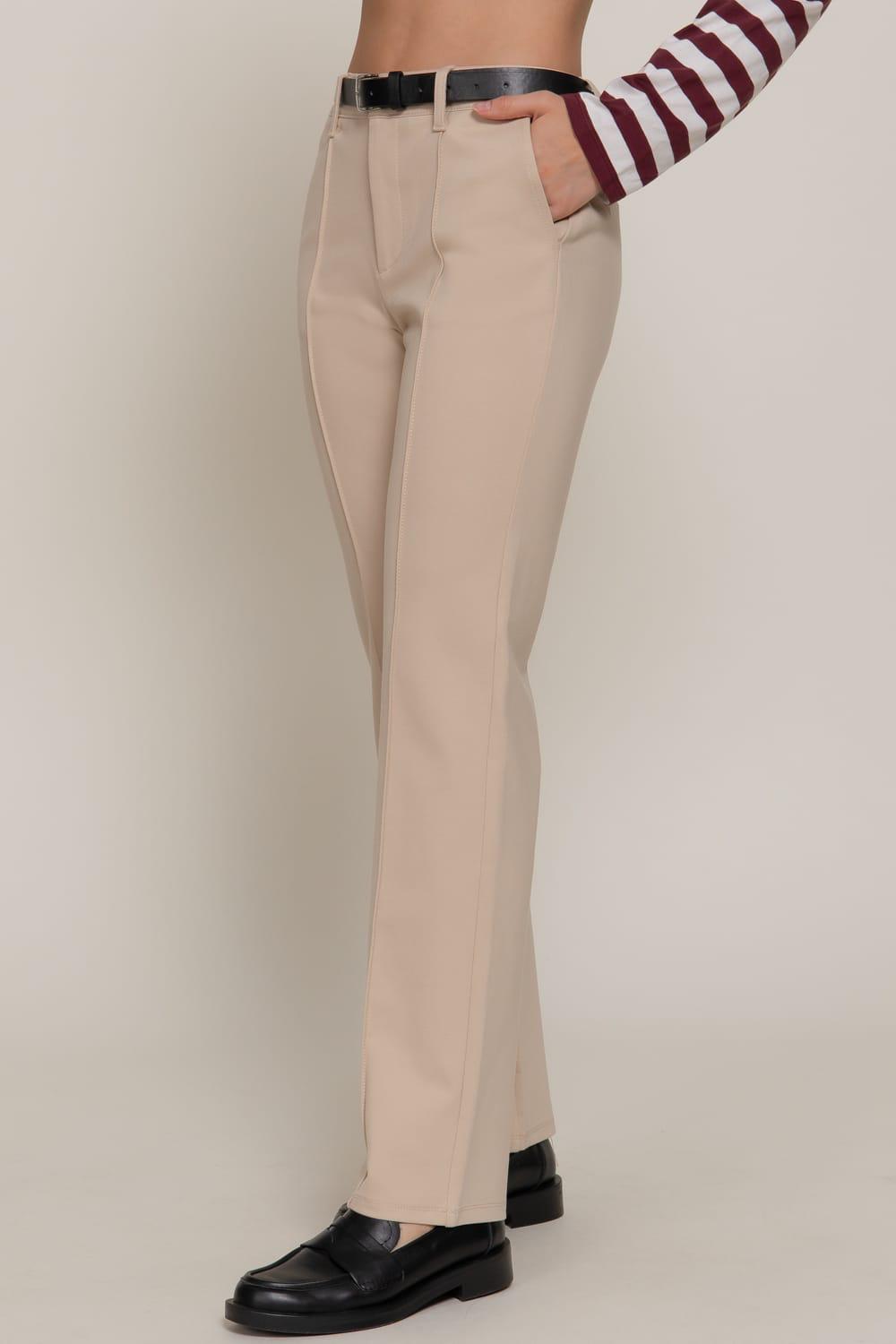 Pantalon de vestir con cinturon - Imagen 2