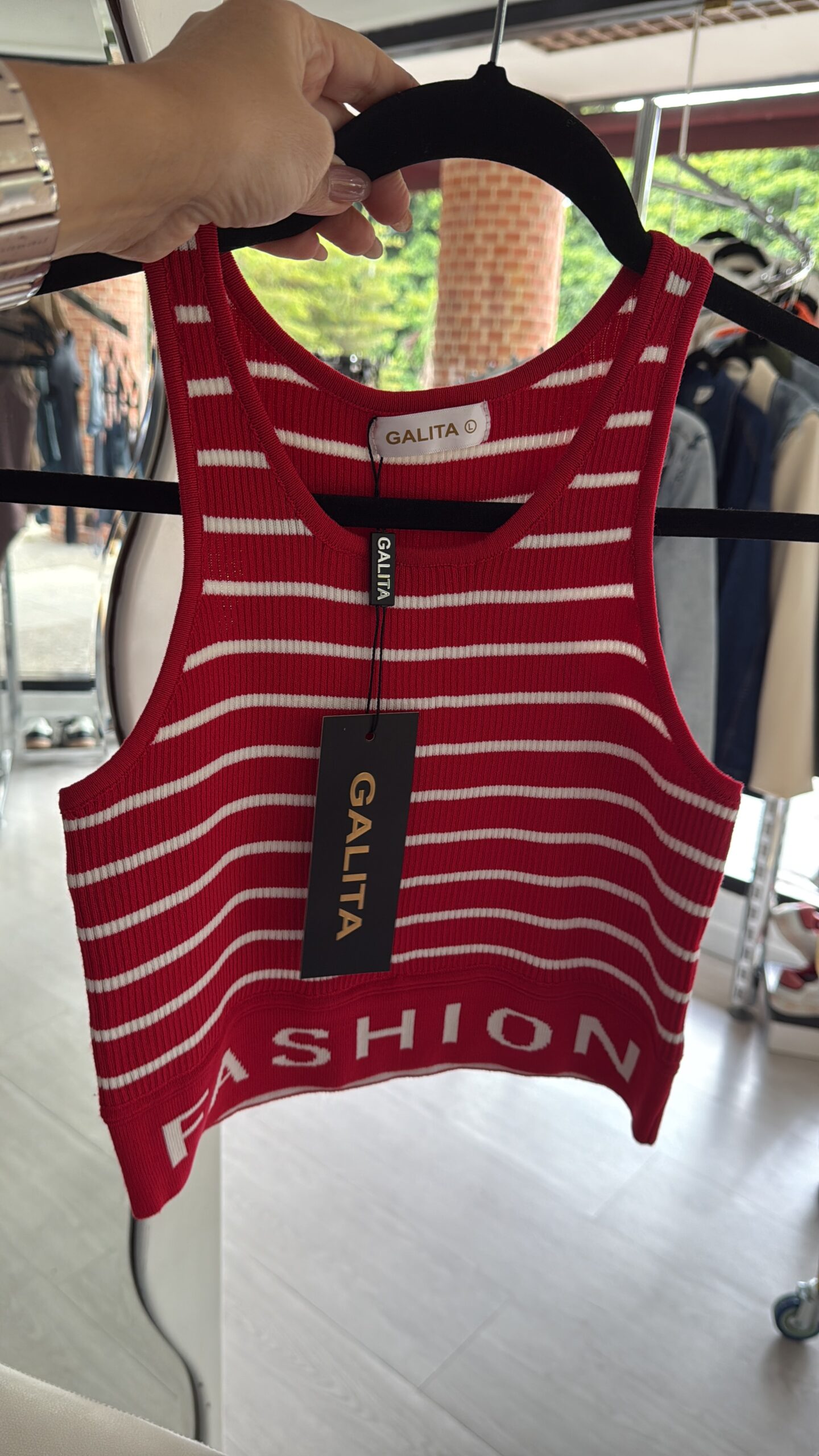 Top Fashion de rayas - Imagen 2