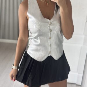 Chaleco platinado GALITA