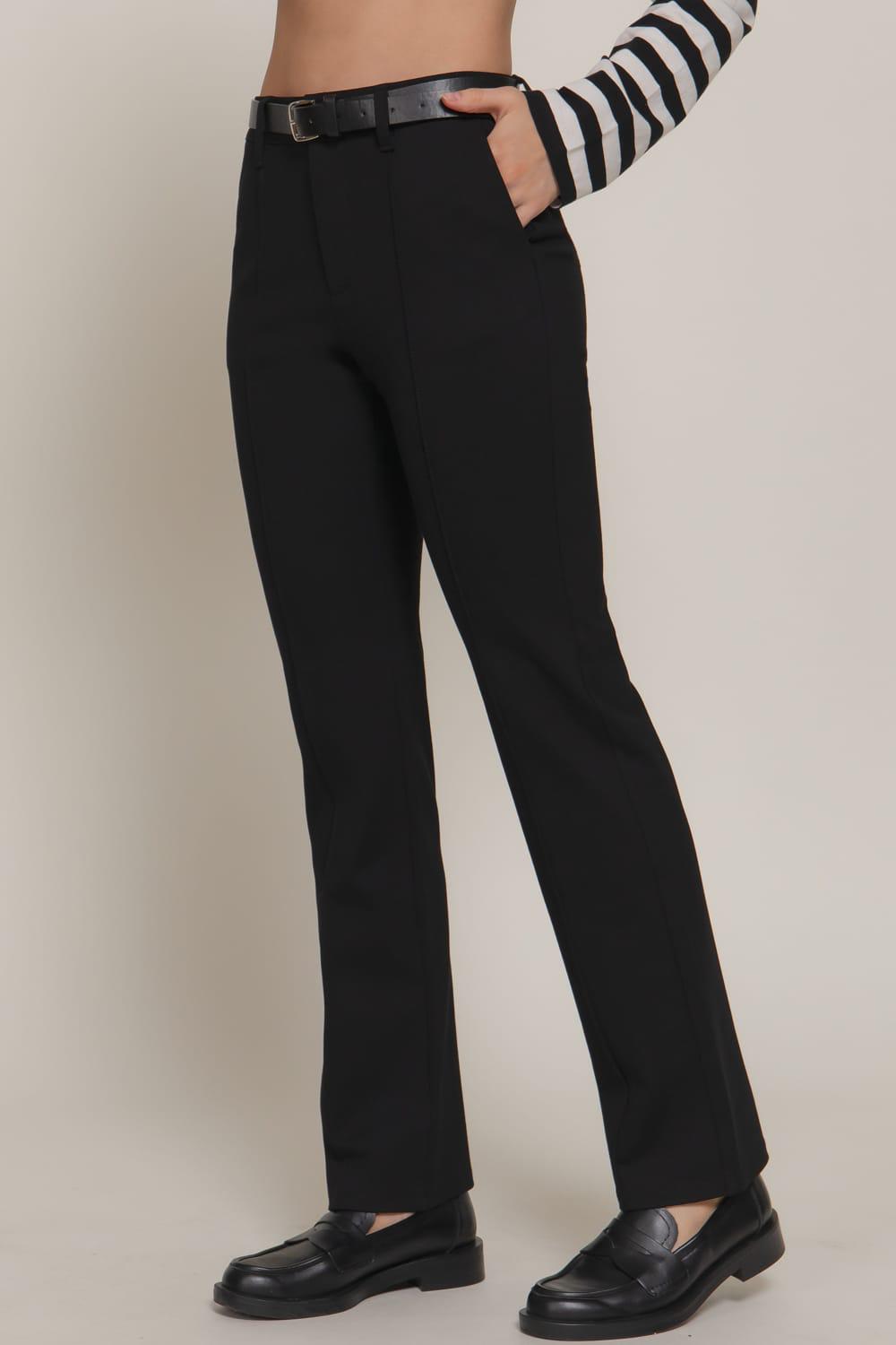 Pantalon de vestir con cinturon - Imagen 3